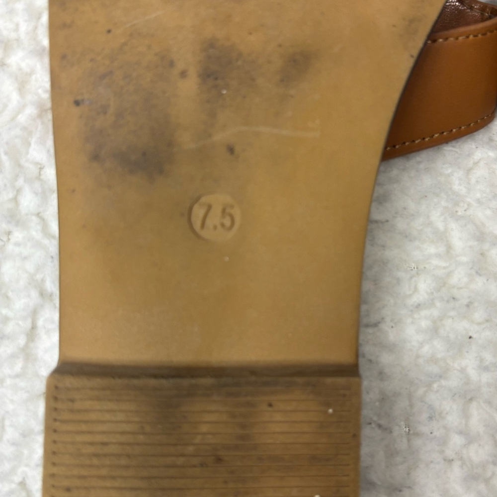 Madden Girl Women Brown Hadyn H-cut Slide Sandals - Picture 8 of 8